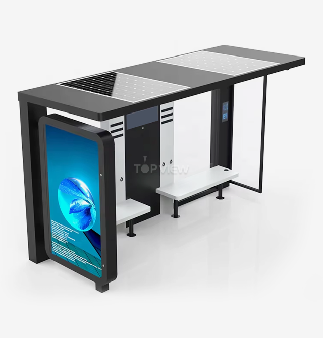 Free Design Good Quality Solar Bus Shelter